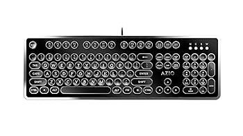 Amazon | Azio MK RETRO メカニカルキーボード タイプライター
